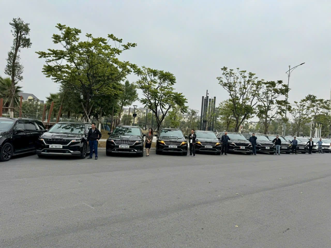 Đoàn xe phục vụ sự kiện